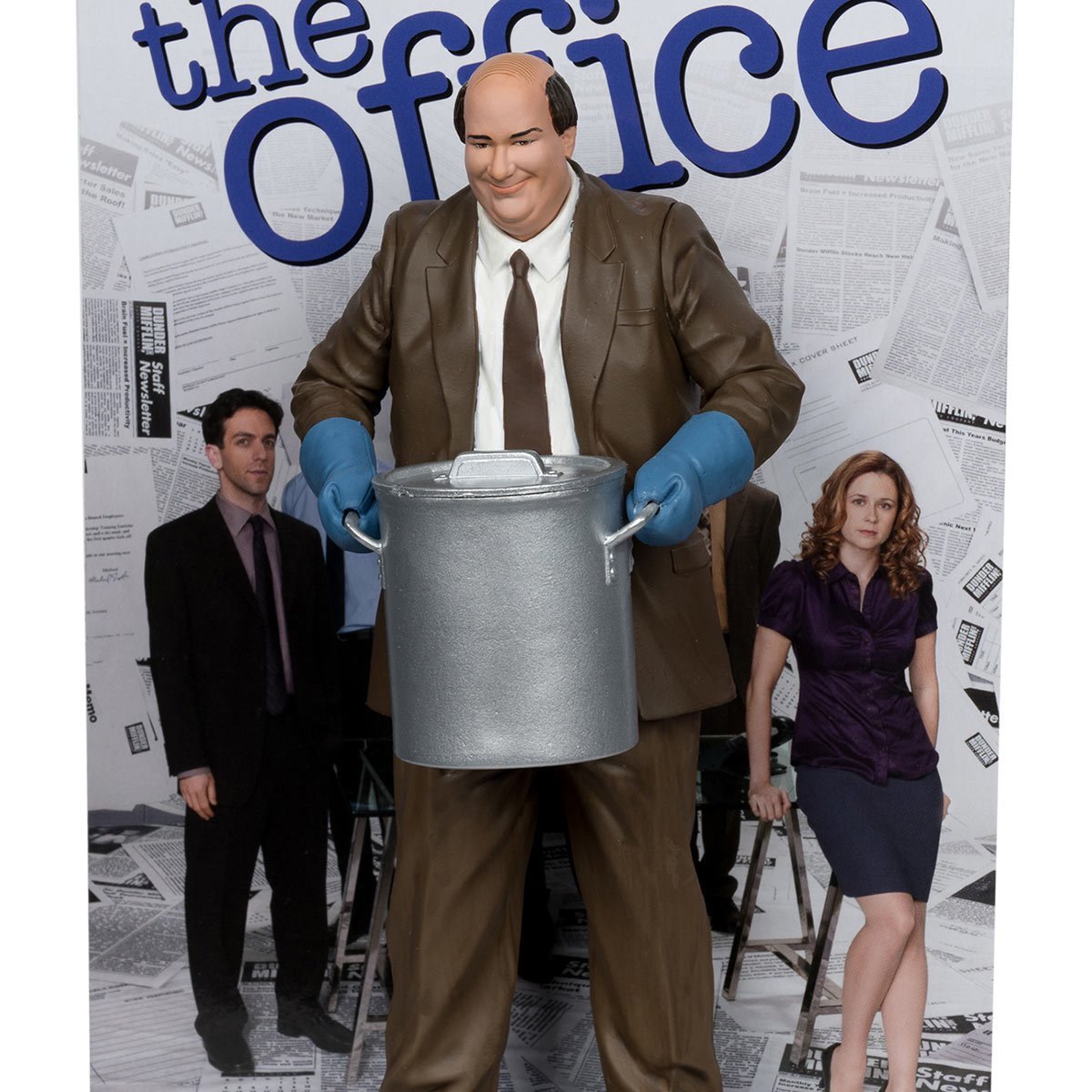 Movie Maniacs NBC Wave 3 The Office Kevin Malone 6-Inch Scale Posed Figure