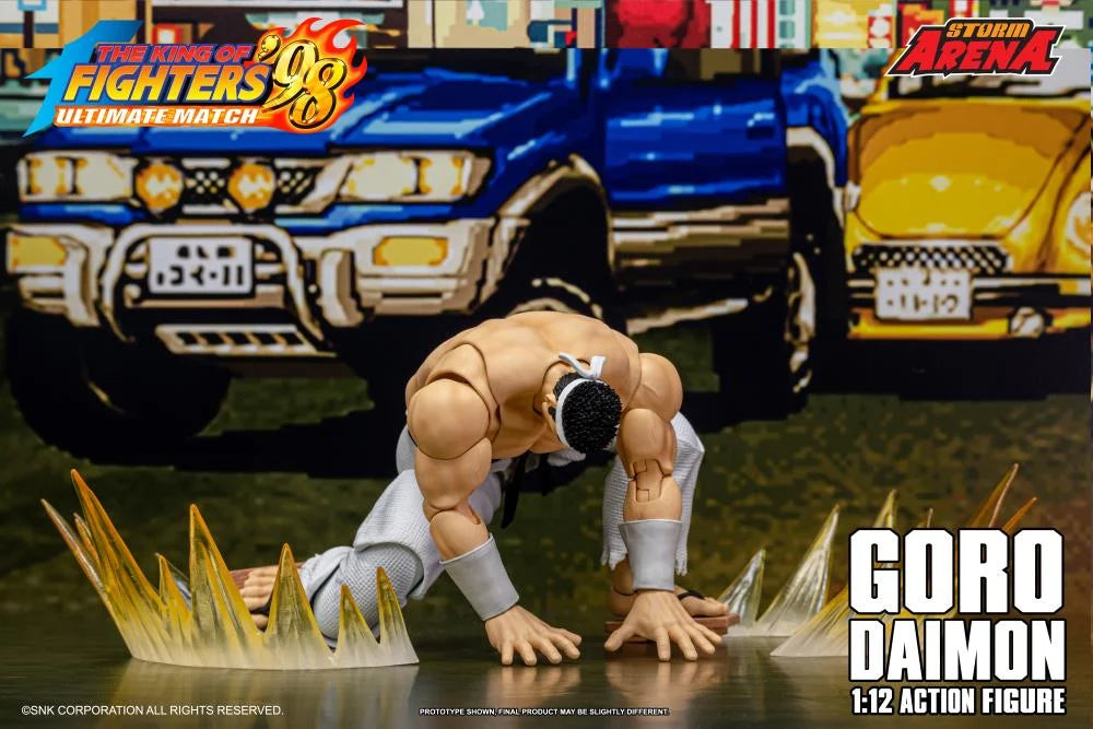 The King of Fighters '98 Ultimate Match Storm Arena Goro Daimon 1/12 Scale Action Figure