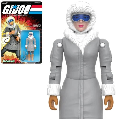 G.I. Joe Arctic Scarlett 3 3/4-Inch ReAction+ Figure