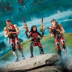 [Pre-Order] G.I. Joe Classified Series Crimson Strike Team Baroness, Tomax, & Xamot 6-Inch Action Figures