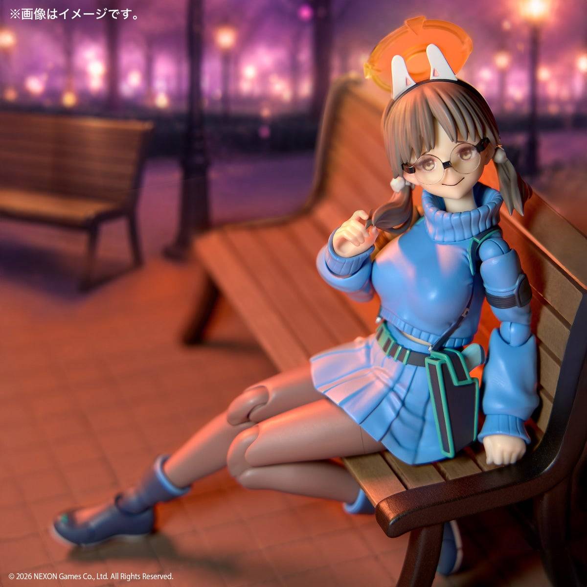 Blue Archive Kazekura Moe Revoltech Amazing Yamaguchi Action Figure
