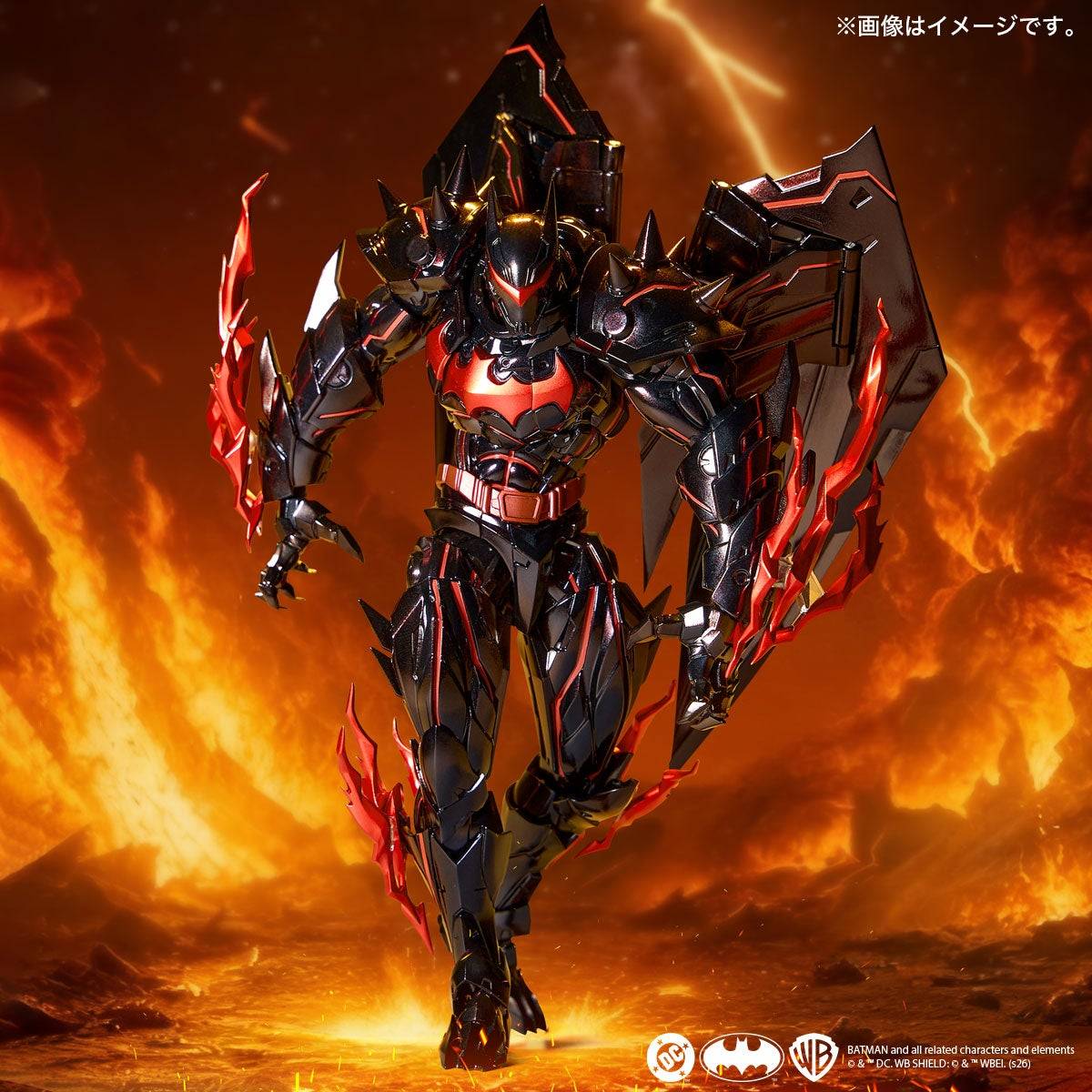 Batman: Hellbat Suit Revoltech Amazing Yamaguchi Action Figure