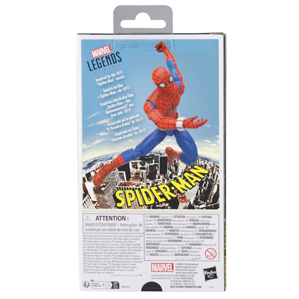 Spider-Man '77 Marvel Legends Series 6-Inch Action Figure