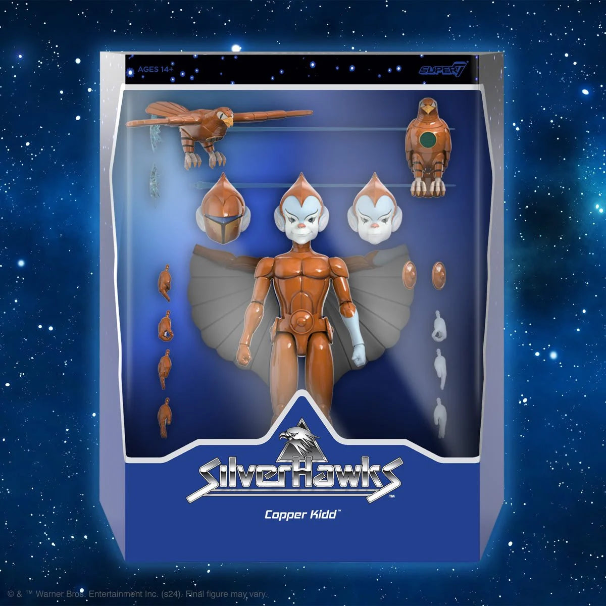SilverHawks Ultimates Copper Kidd 7-Inch Action Figure