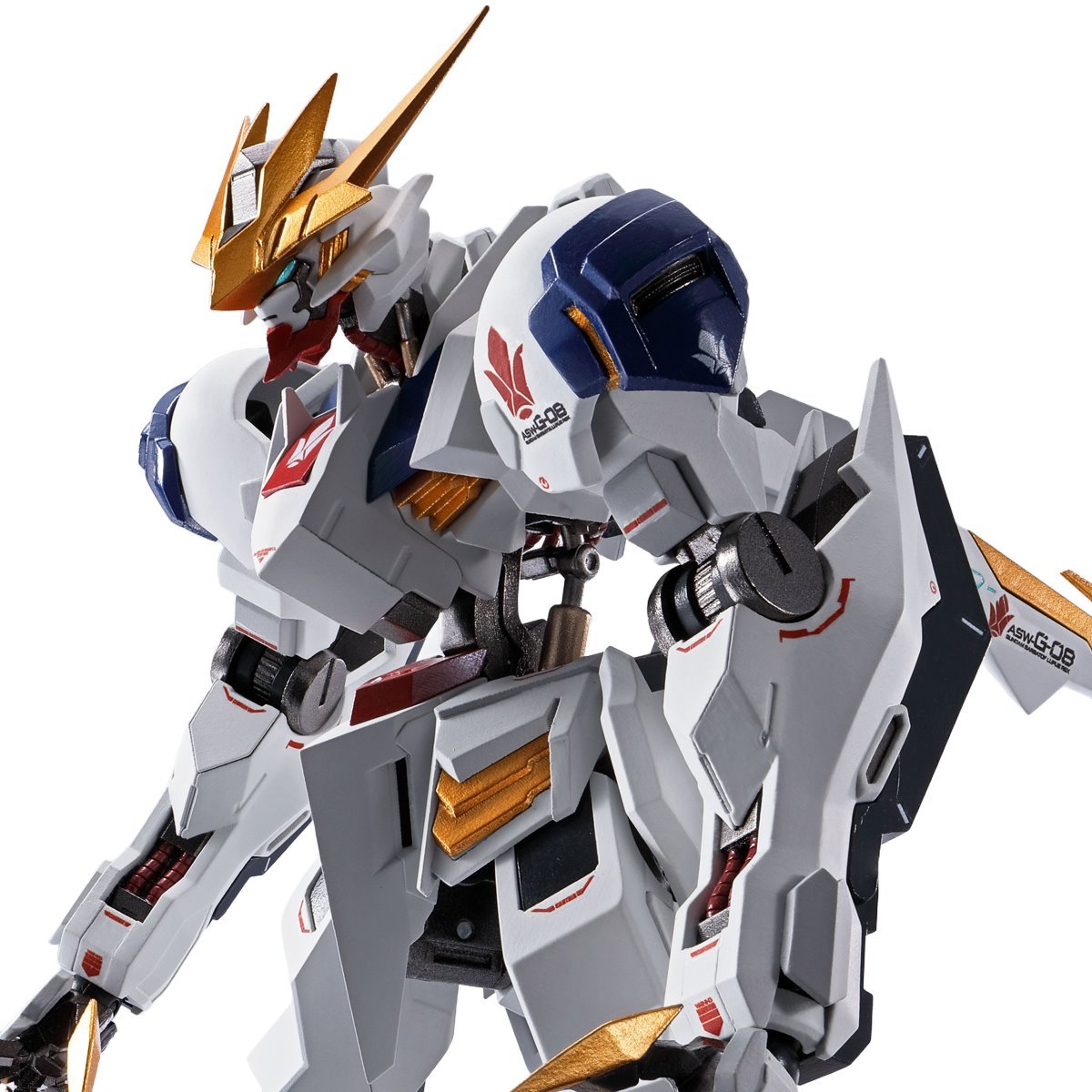 Mobile Suit Gundam: Iron-Blooded Orphans Side MS Gundam Barbatos Lupus Rex Metal Robot Spirits Action Figure - Reissue