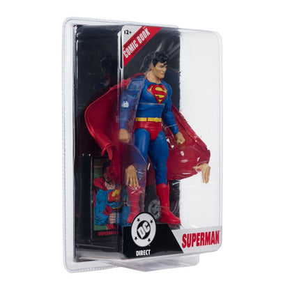 DC Direct Page Punchers Superman Zero Hour 7-Inch Scale Action Figure with Comic