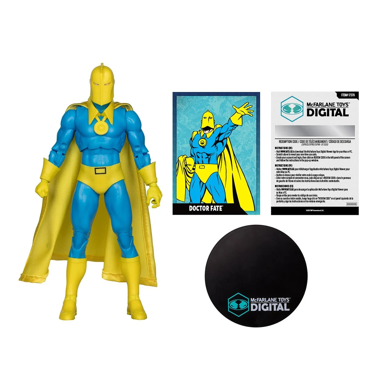 Doctor Fate The Silver Age 7-Inch Scale Action Figure with Digital Collectible