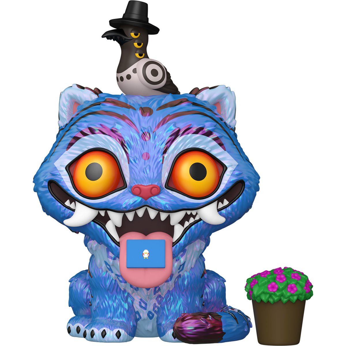 Pop! Animation: KPop Demon Hunters Tiger with Bird Glow-in-the-Dark