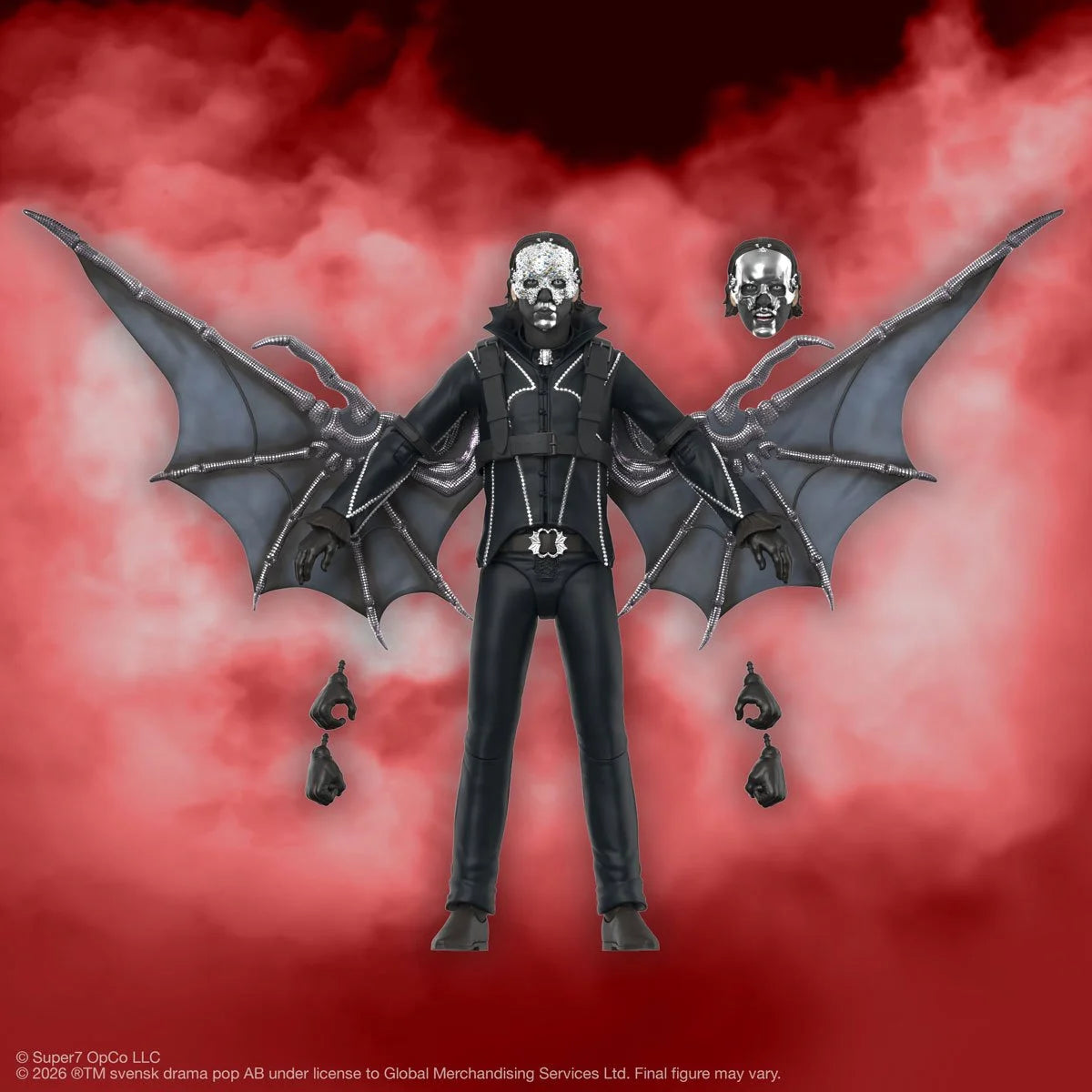 Ghost Ultimates Papa V Perpetua (Bat Wings) 7-Inch Action Figure