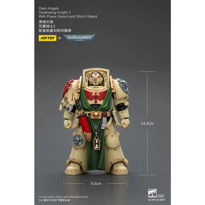 Warhammer 40,000 Dark Angels Deathwing Knight 3 1:18 Scale Action Figure