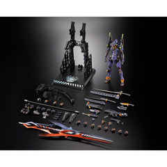 [Pre-Order] Evangelion Test Type-01 30th Anniversary with Spear Gaius Metal Build Action Figure