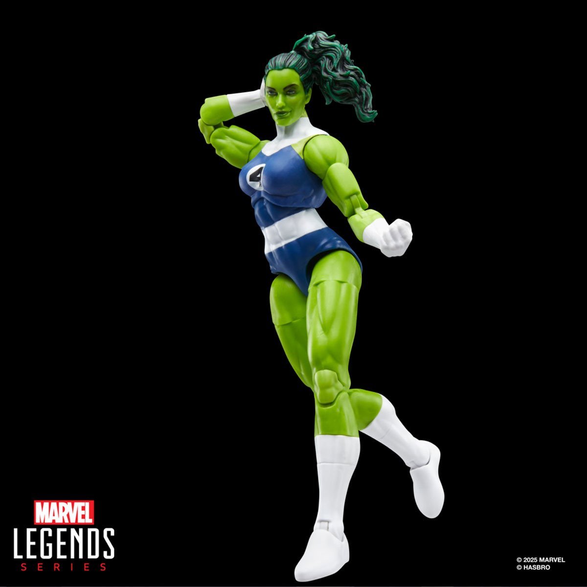 Marvel Legends Series Fantastic Four Retro She-Hulk 6-Inch Action Figure