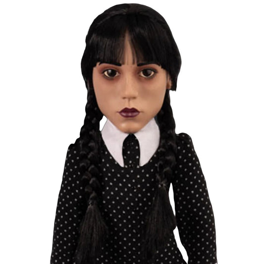 [Pre-Order] Wednesday Addams Mezco Designer Series 18-Inch Roto Plush Doll