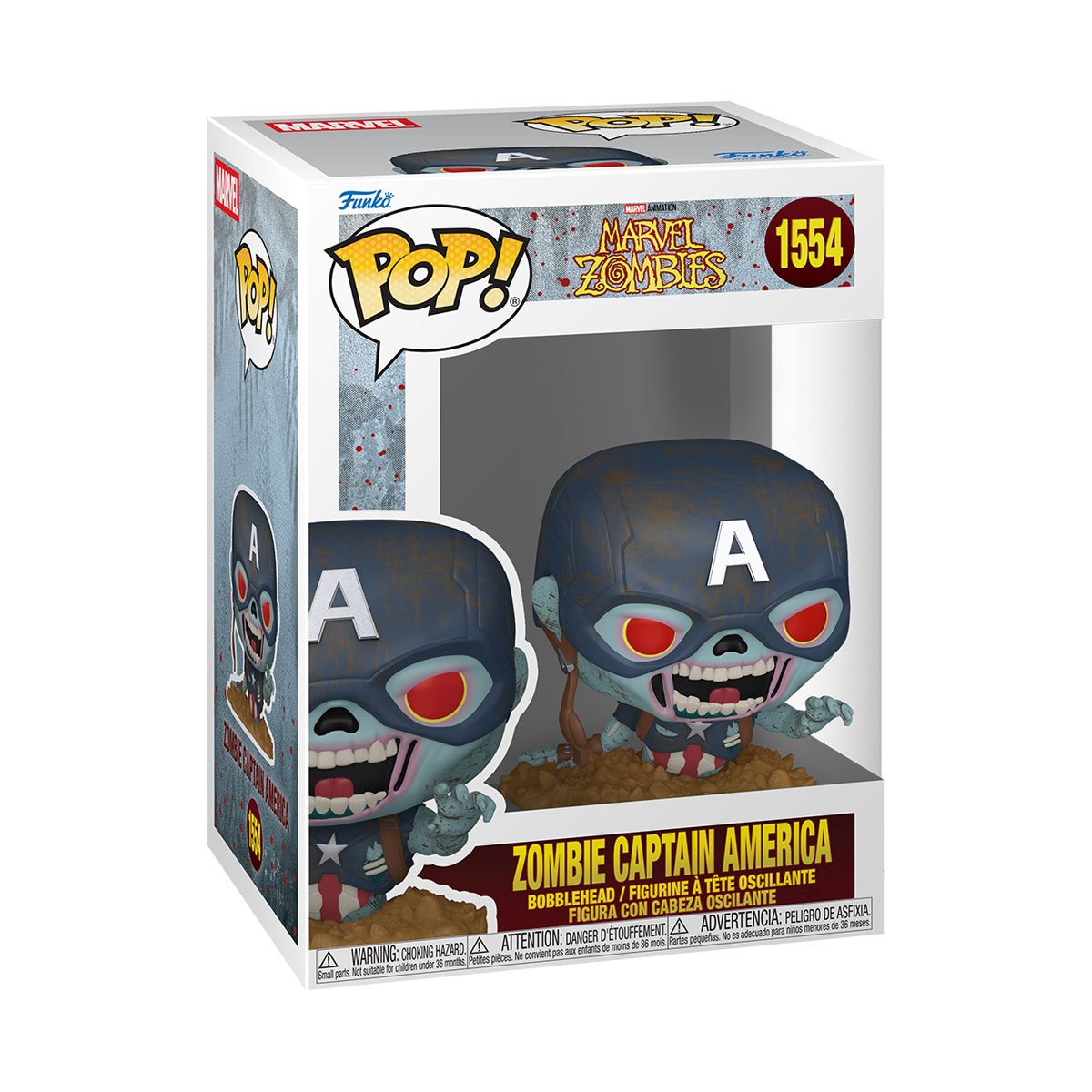 Pop! Marvel: Zombie Captain America