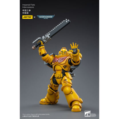 Warhammer 40,000 Imperial Fists Intercessors 1:18 Scale Action Figure
