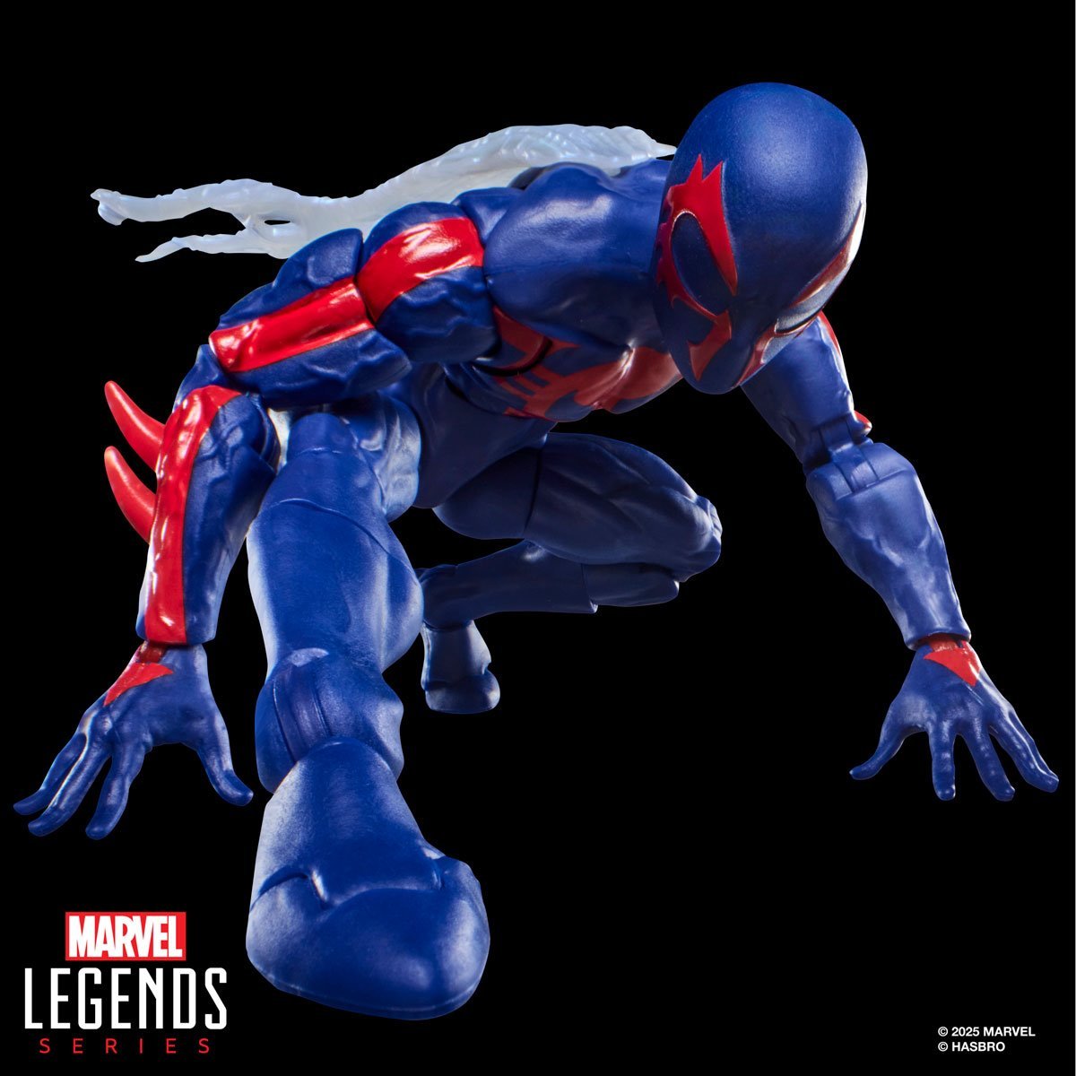 Spider-Man Marvel Legends Retro Cardback Spider-Man 2099 6-Inch Action Figure