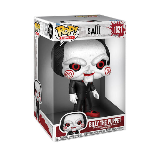 [Pre-Order] Pop! Movies: Saw - Billy the Puppet Jumbo 10 - Inch