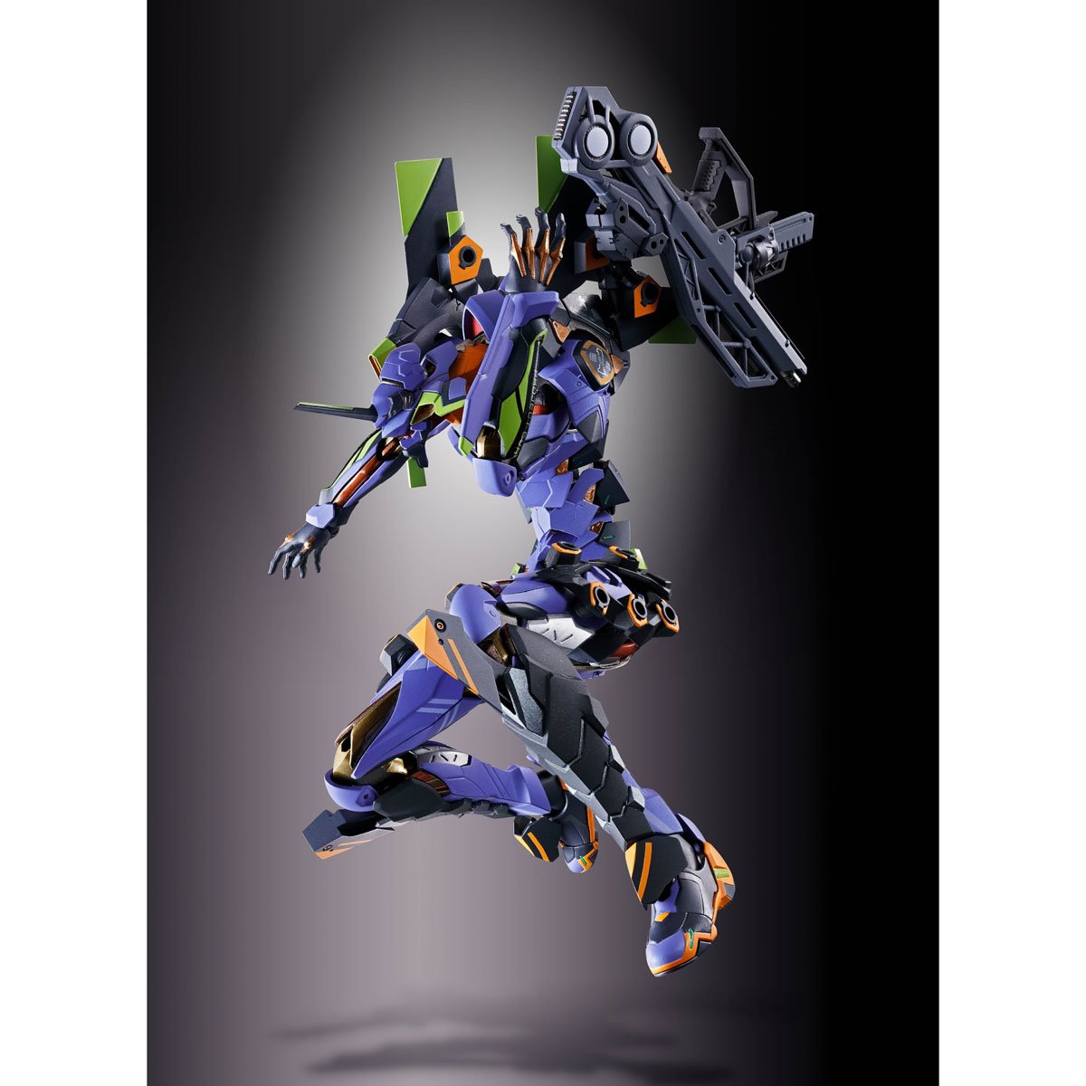 Evangelion Test Type-01 30th Anniversary with Spear Gaius Metal Build Action Figure