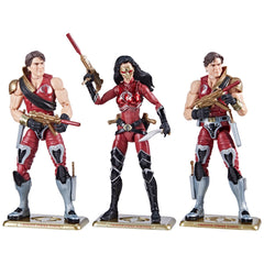 [Pre-Order] G.I. Joe Classified Series Crimson Strike Team Baroness, Tomax, & Xamot 6-Inch Action Figures