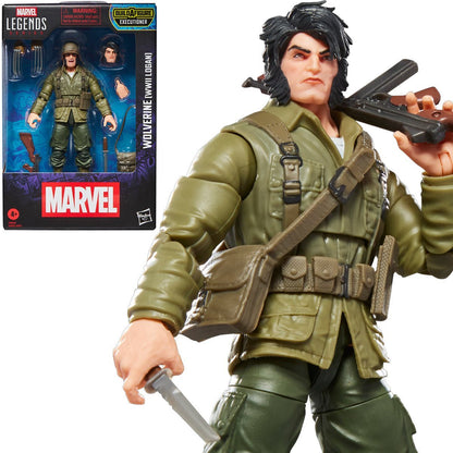Marvel Legends Series Wolverine (WWII Logan), X-Men Comics Collectible 6-Inch Scale Action Figure
