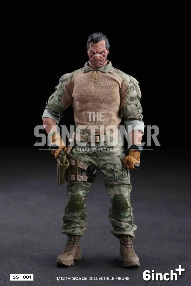 6Inch+ The Sanctioner SS001 1/12 Action Figure