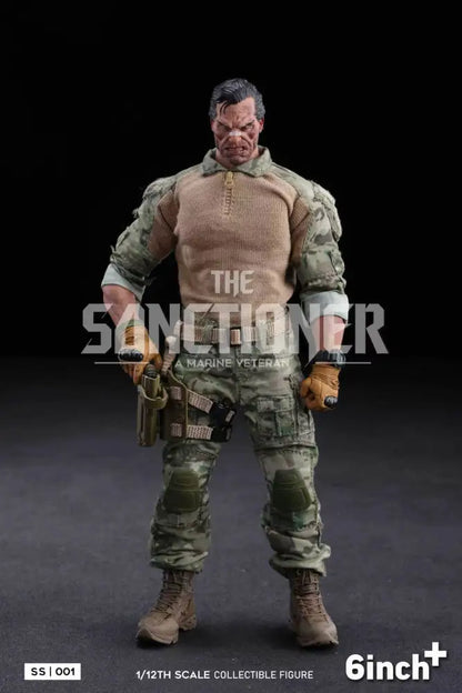 6Inch+ The Sanctioner SS001 1/12 Action Figure