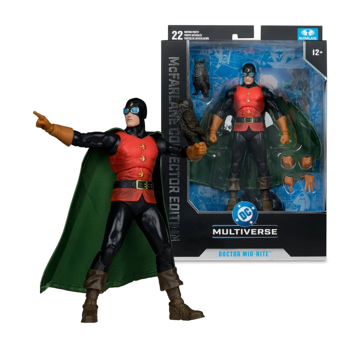 DC Collector Edition Doctor Mid-Nite Justice Society of America #48 7-Inch Scale Action Figure - Exclusive