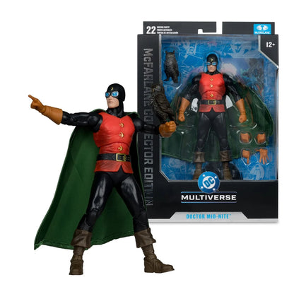 DC Collector Edition Doctor Mid-Nite Justice Society of America #48 7-Inch Scale Action Figure - Exclusive