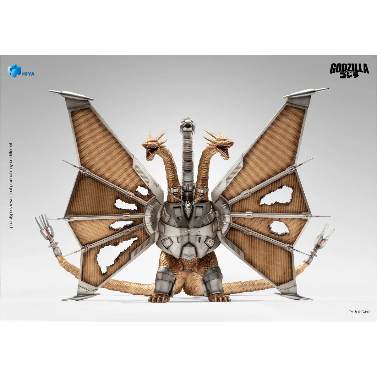 Godzilla vs. King Ghidorah Mechanical King Ghidorah Battle Damaged Exquisite Basic Series None Scale Action Figure