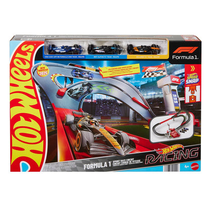Hot Wheels Racing Formula 1 Sprint Race Circuit Trackset with Vehicles