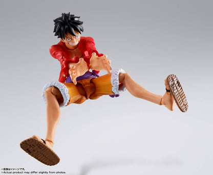 One Piece Monkey D. Luffy The Raid on Onigashim S.H.Figuarts Action Figure (Reissue)