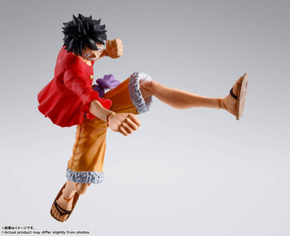 One Piece Monkey D. Luffy The Raid on Onigashim S.H.Figuarts Action Figure (Reissue)