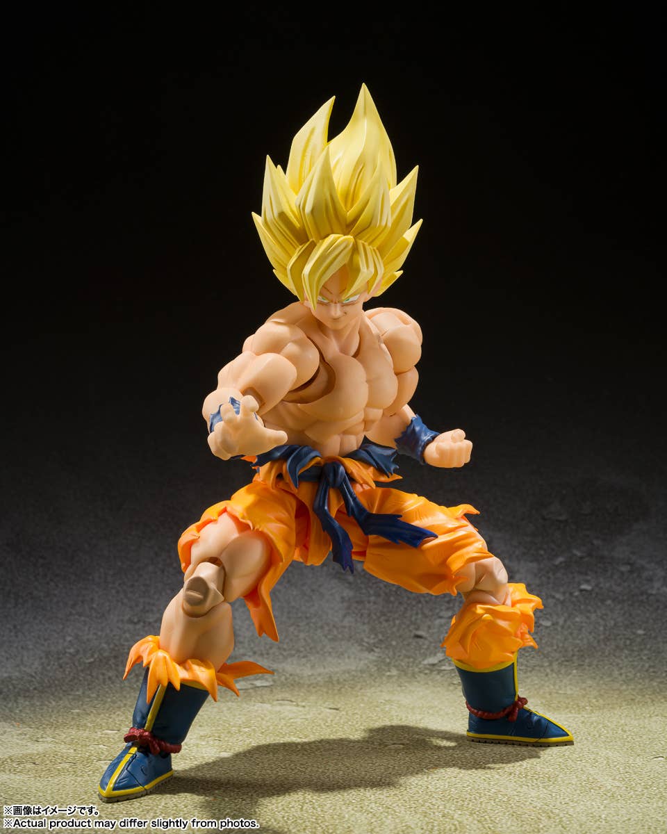 Dragon Ball Z Super Saiyan Son Goku S.H.Figuarts Action Figure (Reissue)