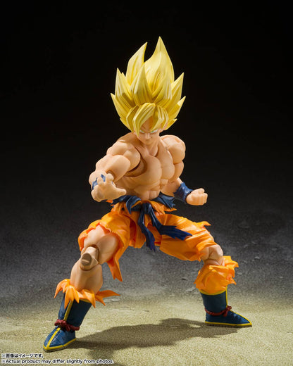 Dragon Ball Z Super Saiyan Son Goku S.H.Figuarts Action Figure (Reissue)