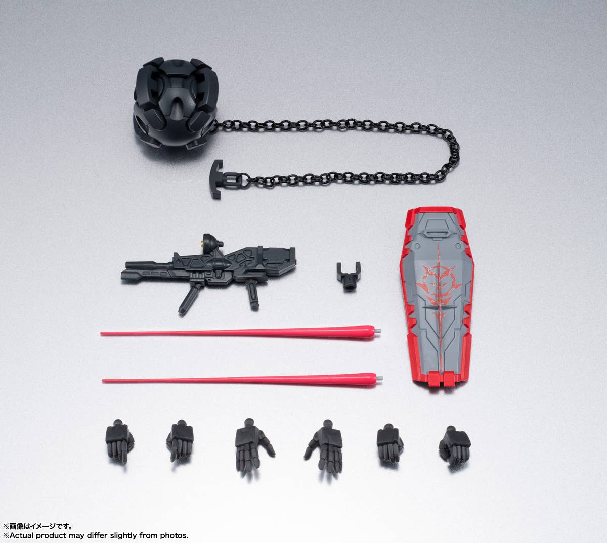 Mobile Suit Gundam GQuuuuuuX GMS-? Red Gundam Gundam Universe Action Figure