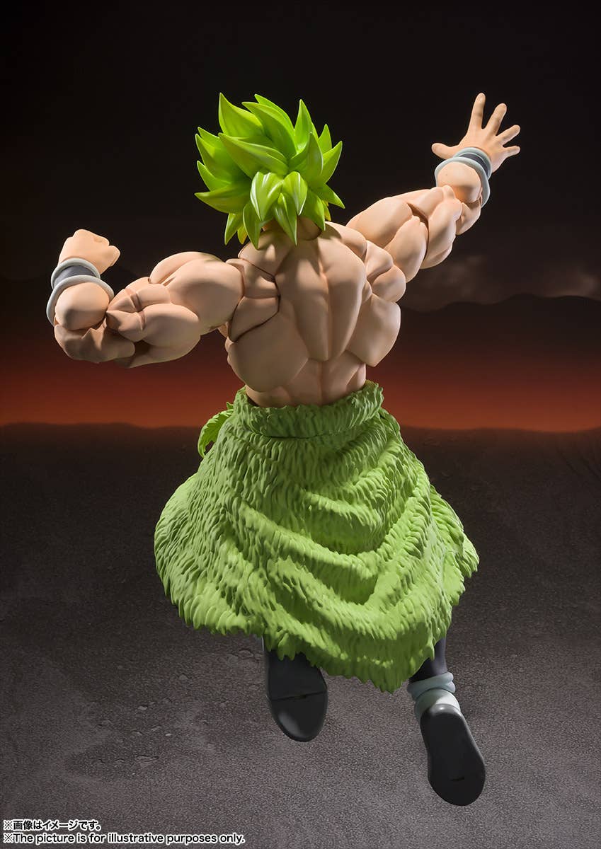 Dragon Ball Super Saiyan Broly Fullpower S.H.Figuarts Action Figure (Reissue)