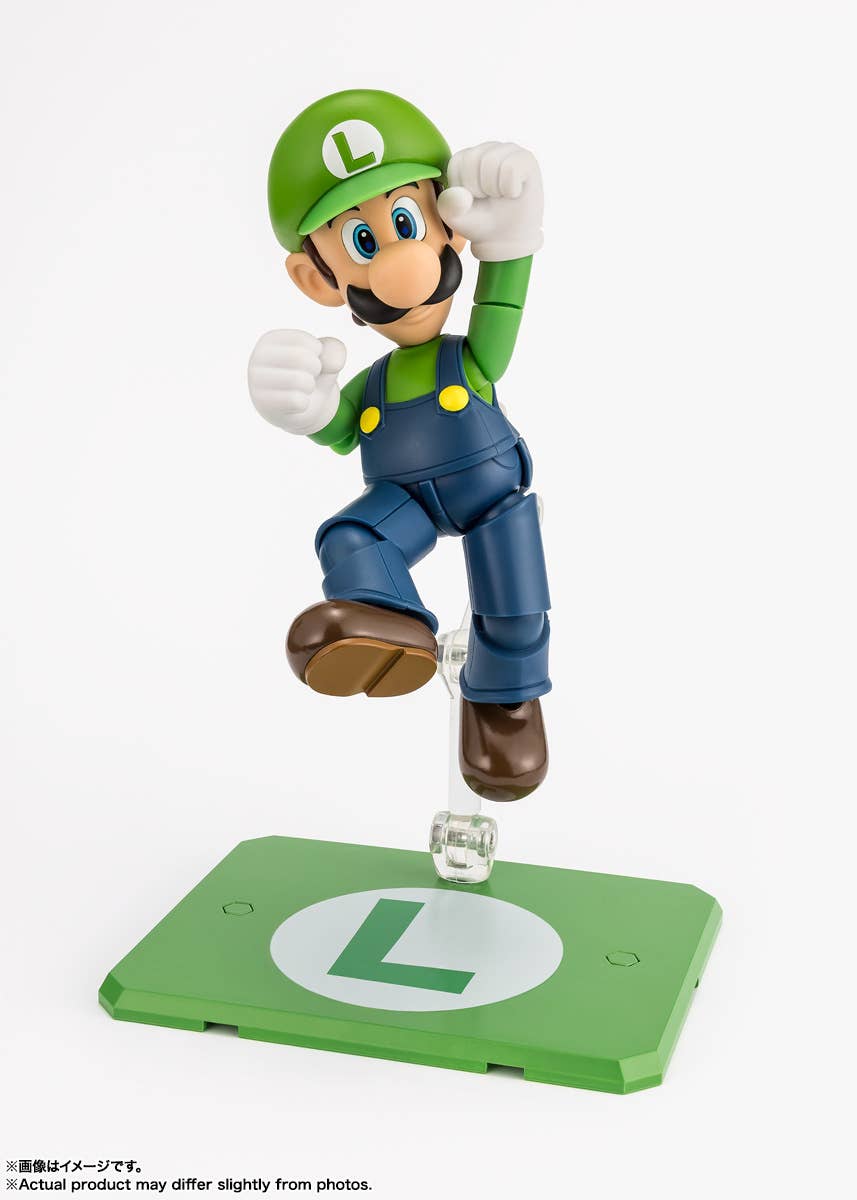 Super Mario Luigi S.H.Figuarts Action Figure