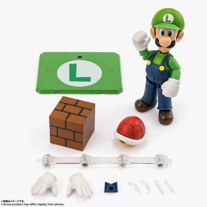 Super Mario Luigi S.H.Figuarts Action Figure
