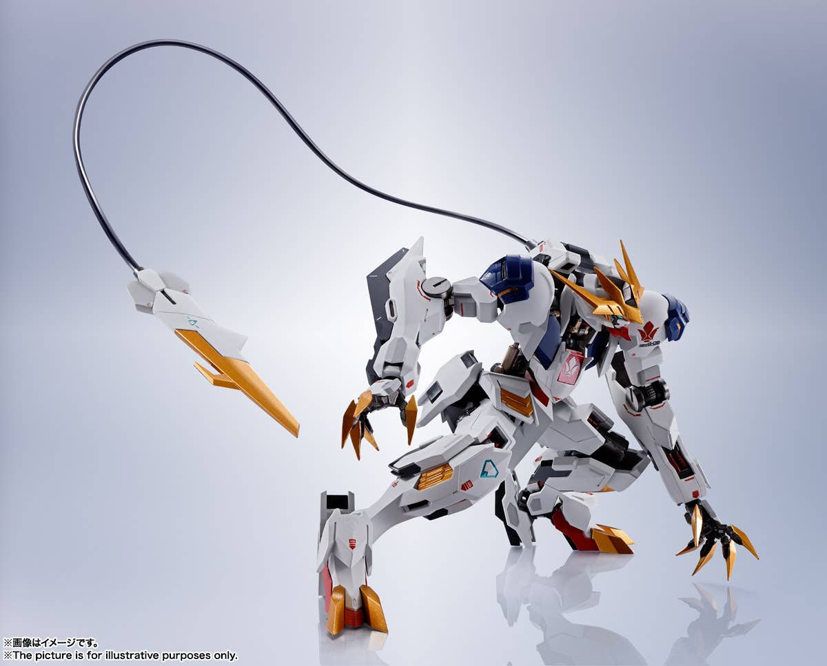 Mobile Suit Gundam: Iron-Blooded Orphans Side MS Gundam Barbatos Lupus Rex Metal Robot Spirits Action Figure - Reissue