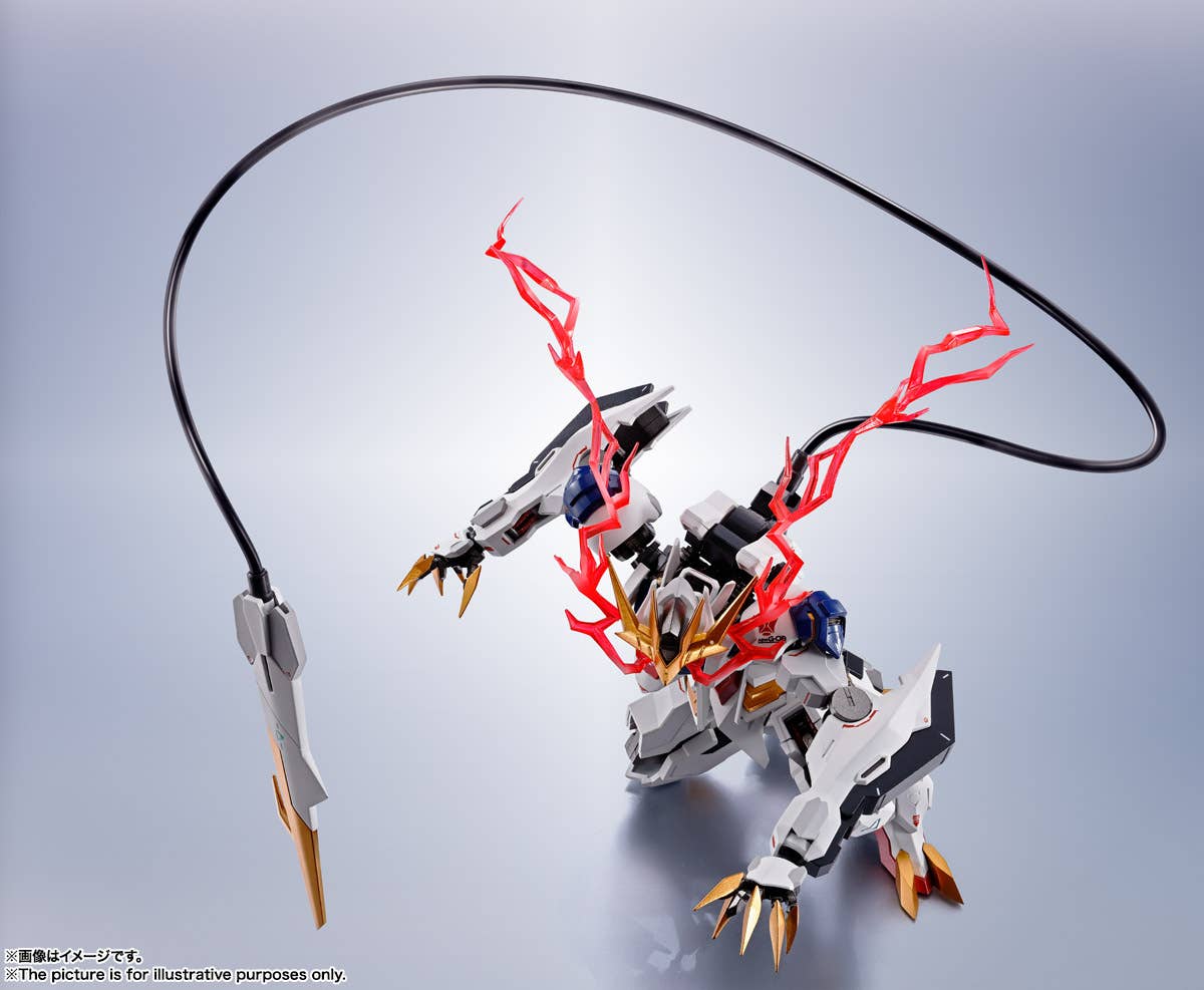 Mobile Suit Gundam: Iron-Blooded Orphans Side MS Gundam Barbatos Lupus Rex Metal Robot Spirits Action Figure - Reissue