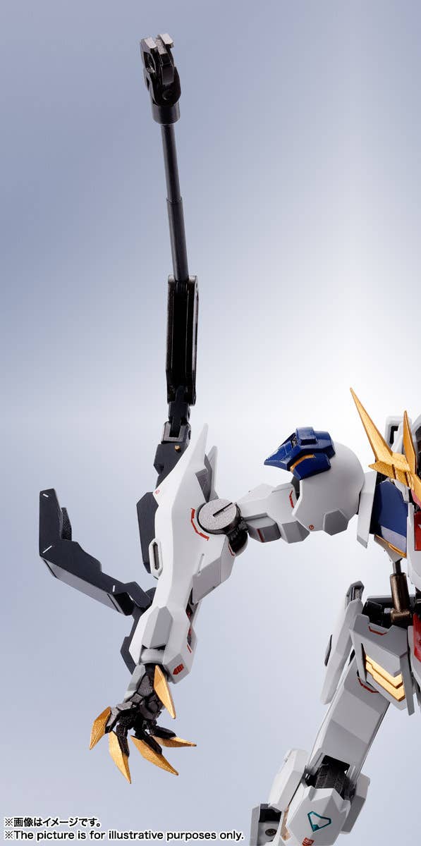 Mobile Suit Gundam: Iron-Blooded Orphans Side MS Gundam Barbatos Lupus Rex Metal Robot Spirits Action Figure - Reissue