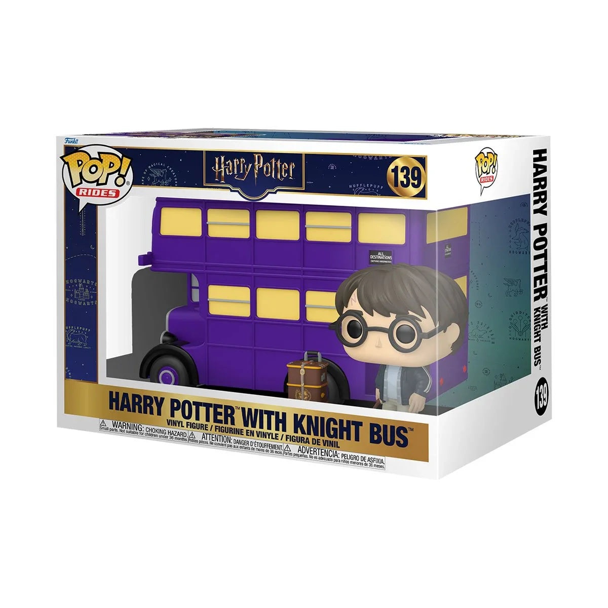 Pop! Rides: Harry Potter with Knight Bus Super Deluxe