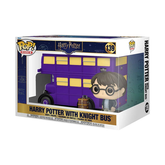 [Pre-Order] Pop! Rides: Harry Potter with Knight Bus Super Deluxe