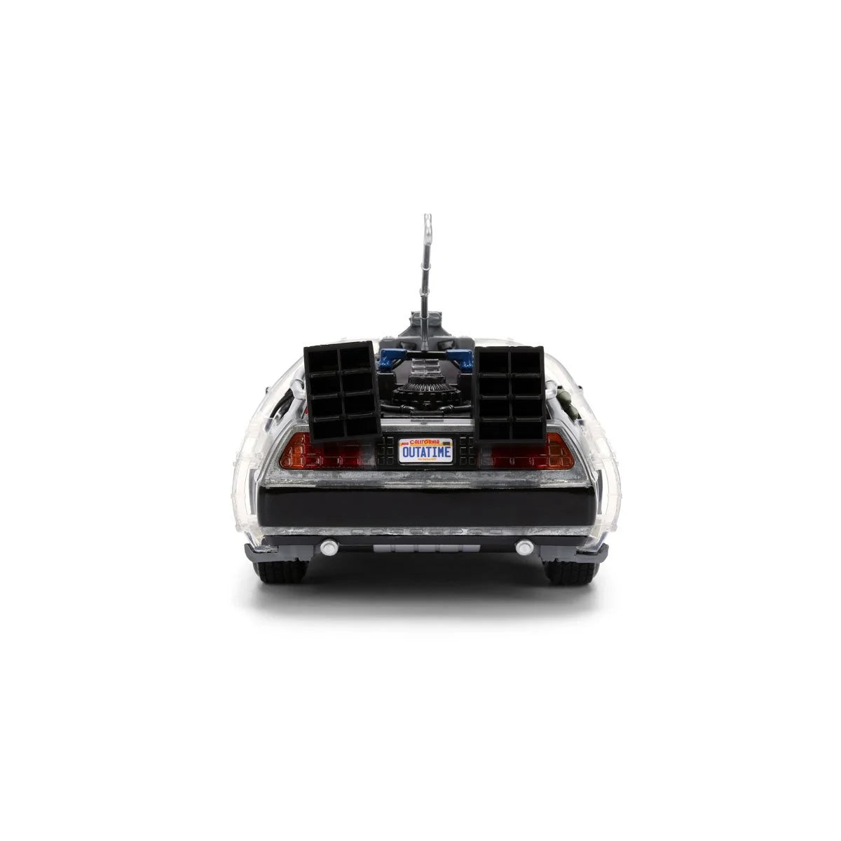 Hollywood Rides Back to the Future Time Machine 40th Anniversary 1:24 Scale Die-Cast Metal Vehicle