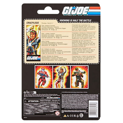 G.I. Joe Classified Series Retro Cardback David Crazylegs Thomas 6-Inch Action Figure
