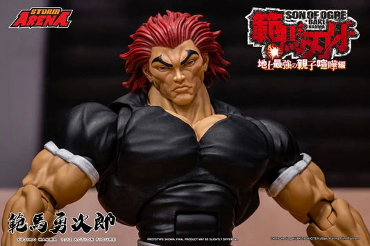 [Pre-Order] Baki Hanma: Son of Ogre Storm Arena Yujiro Hanma 1/12 Scale Action Figure