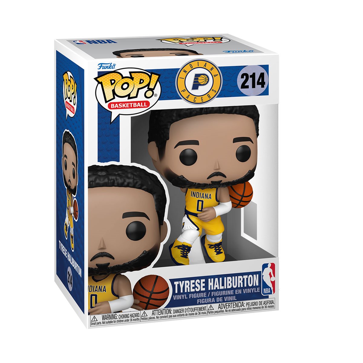 Pop! BasketBall: NBA Pacers Tyrese Haliburton