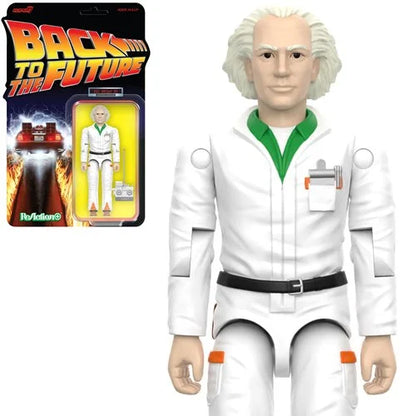 Back To The Future Doc Brown '85 3 3/4-Inch ReAction+ Figure