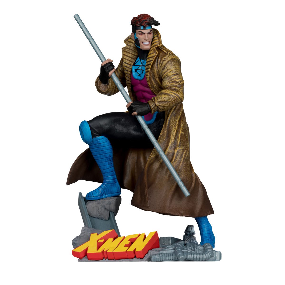 Marvel Collection Wave 6 Gambit X-Men #1 1:10 Scale Posed Figure with Scene