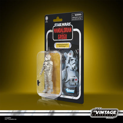 Star Wars The Vintage Collection The Mandalorian & Grogu Imperial Remnant AT-AT Driver 3 3/4-Inch Action Figure